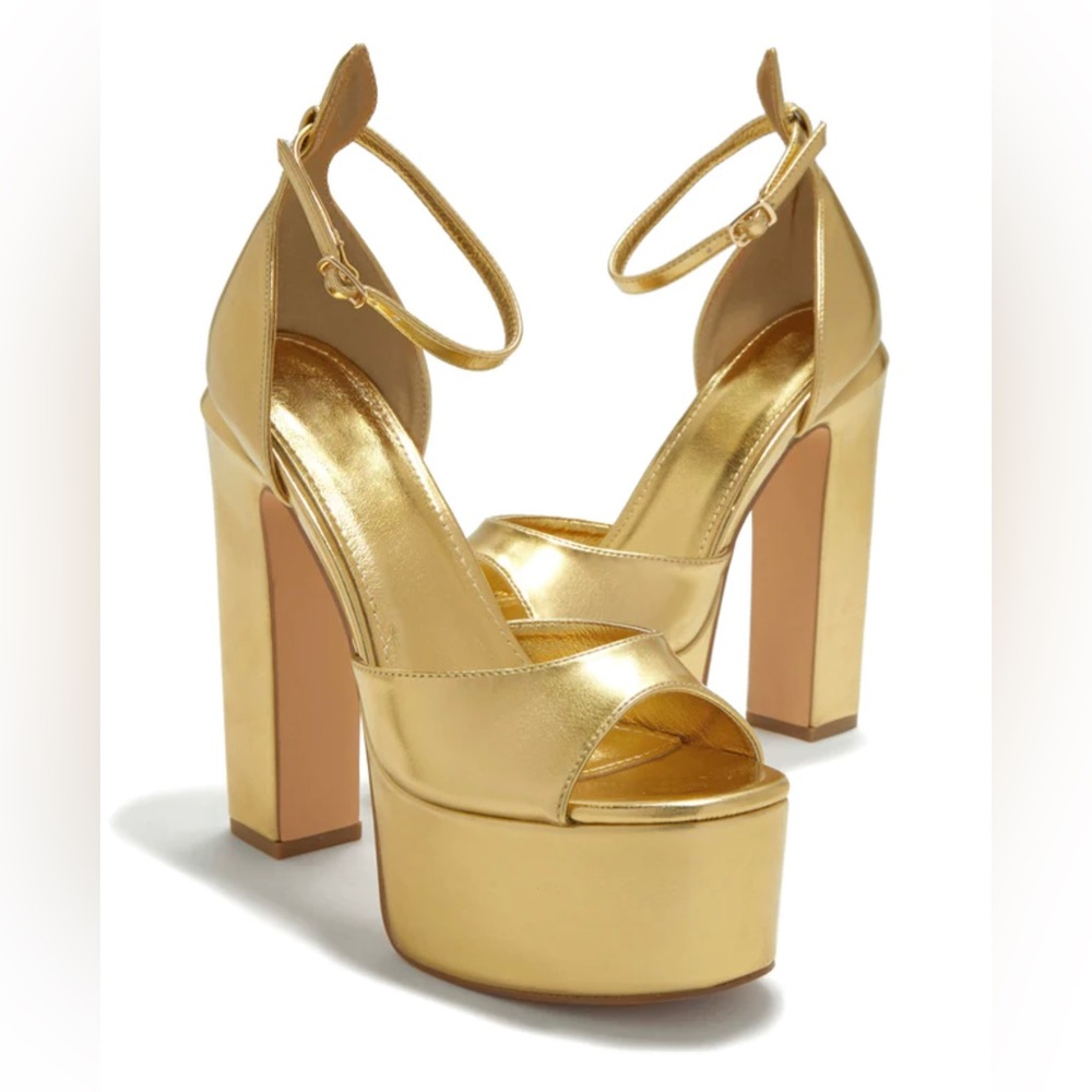 Miss Lola Avani Gold Heels